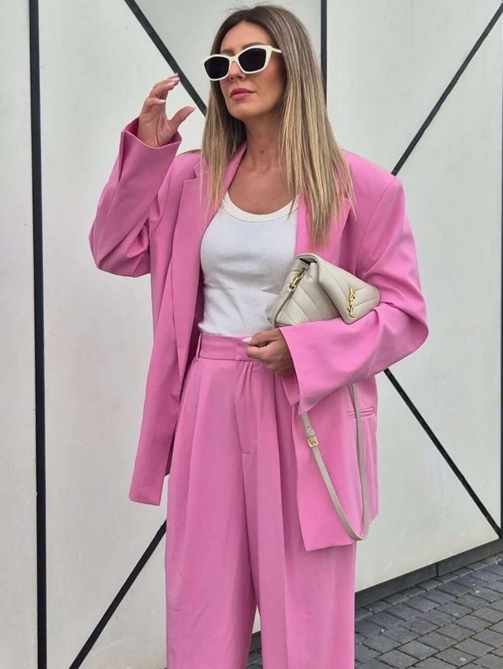 Zara Blazer Oversized Pink Size M/L